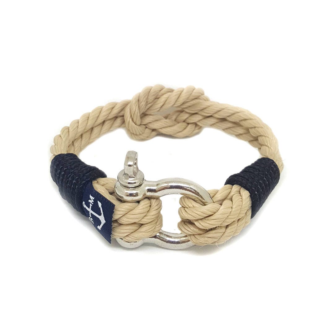 Reef Knot Nautical Rope Bracelet Unisex Bracelet Sailor