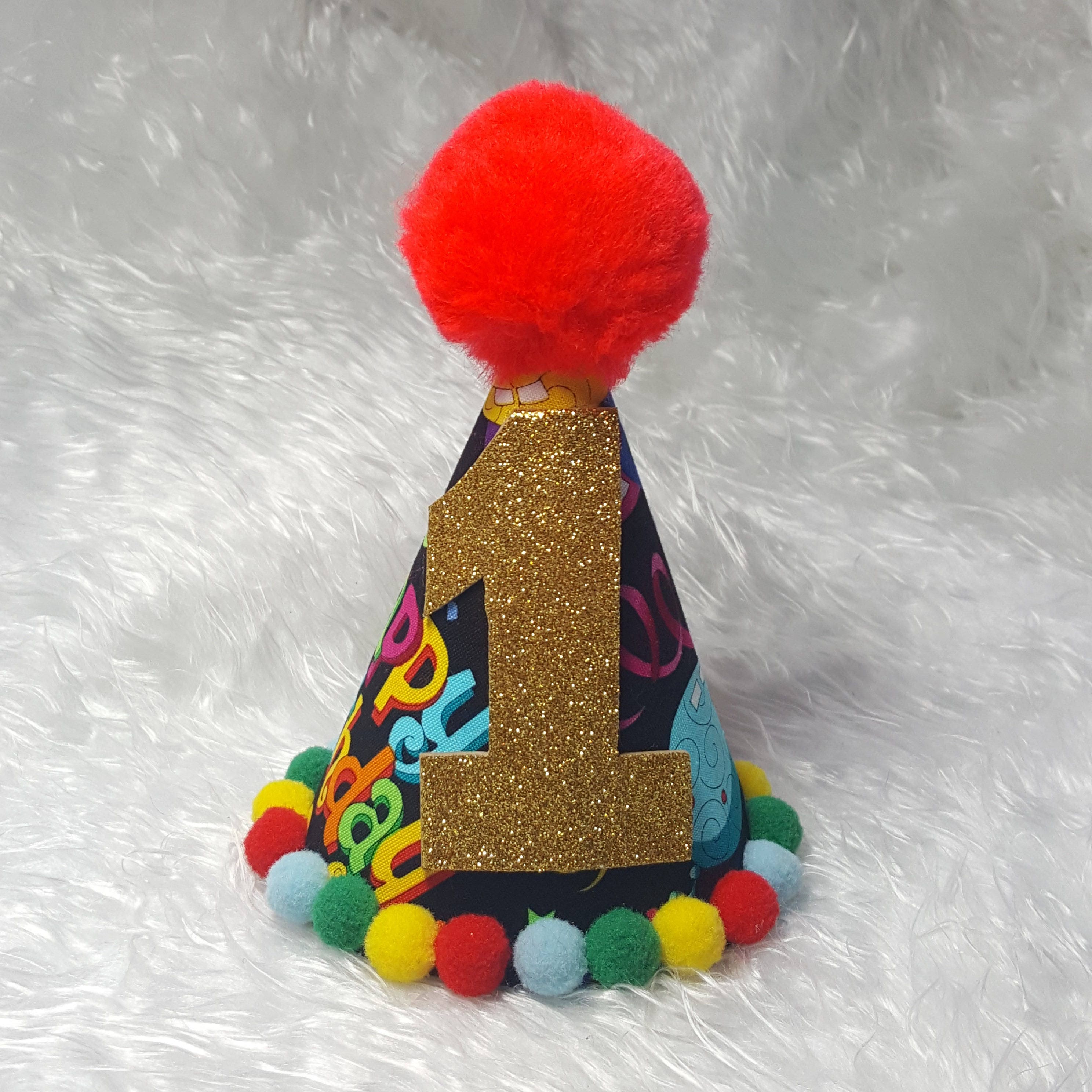 Large Dog 1st Birthday Party Hat