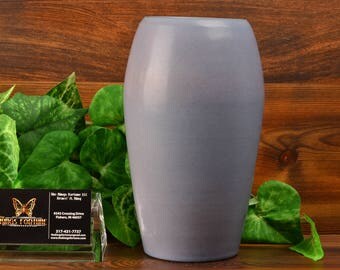 Marblehead Pottery Vase,1908-36 Gray Mat Cylinder Vase #13
