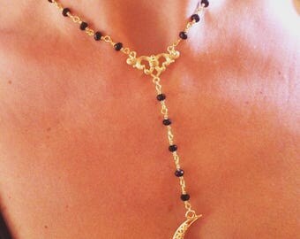 Arabian Nights necklace - glamorous and Bohemian with a chic touch