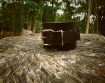 Bracelet de force en cuir