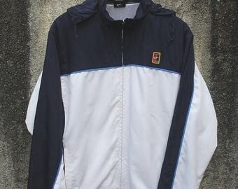 Mega Sale 20% Vintage 90's NIKE Windbreaker Jacket Nike Womens Swoosh Streetwear Usa Sportswear Nike Tennis Windbreaker Trainer Sports Jacke