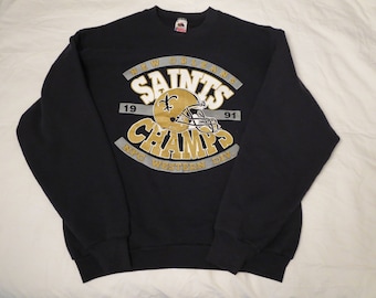 vintage saints crewneck