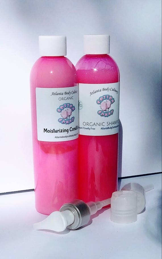 Cotton Candy set shampoo and conditioner organic shampoo