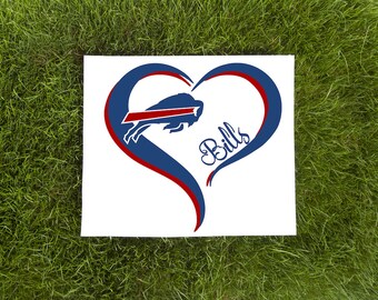 Buffalo bills decal | Etsy