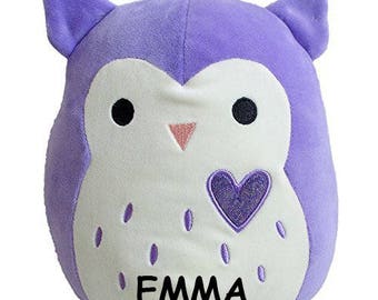 valentine's day owl squishmallow