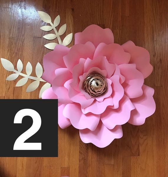 Paper Flower Template PDF DIGITAL 2