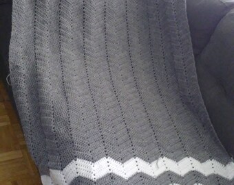 Handmade Crochet Throw Blanket