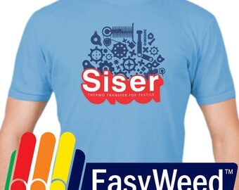 Siser EasyWeed Heat Transfer Vinyl, Sold in 12" x 15" sheets - Easy Weed Vinyl Sheets - HTV - Siser