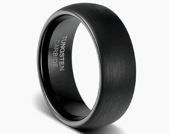 mens black wedding ring black tungsten ring black bandmens womens wedding band - Tungsten Mens Wedding Ring mens black wedding ring black tungsten ring black bandmens womens wedding band - Tungsten Mens Wedding Ring