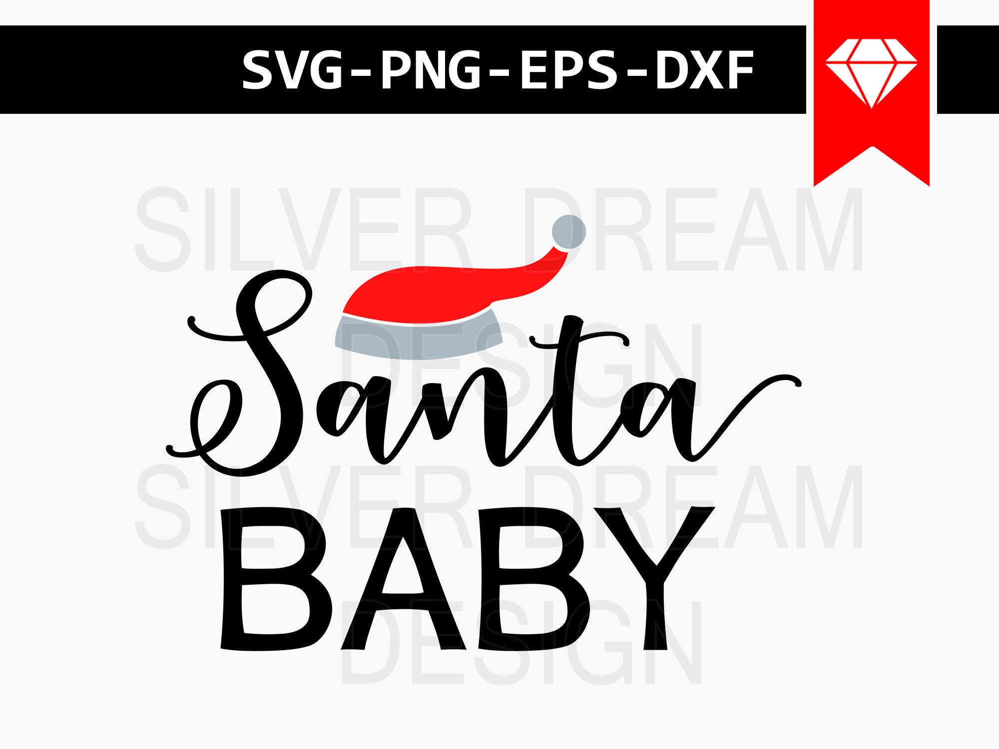 Download santa baby svg file christmas baby svg winter svg new baby