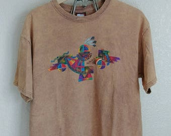 90s Tribal T Shirt - Clean grunge and ready to wear