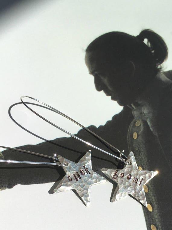 Hamilton Earrings Click. Boom.