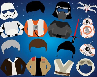 NEW Printable Star Wars Photo Booth Props Star Wars Party Photo Booth Props Instant Download Star Wars Birthday Party Photo Booth Props 0411