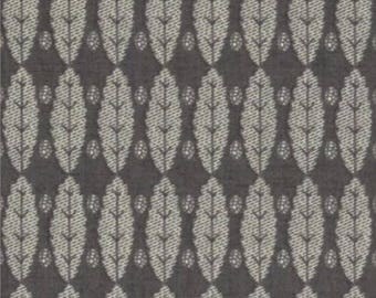 tissu patchwork gris collection Leaf Drifwood ANNA GRIFFIN