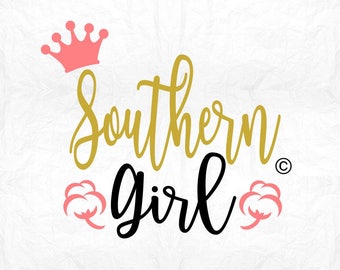 Southern girl svg | Etsy