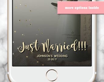 Sparkle Snapchat Filter, Wedding Snapchat, Custom Snapchat Filter, Wedding snap chat filter, Wedding Geofilter, Gold Confetti, Sparkles