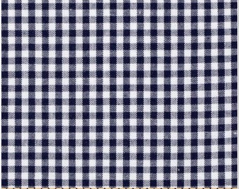 FREE Shipping (orders 35+ dollars) Robert Kaufman Navy Carolina Gingham; Fat Quarter or By the Yard: P-5689-18 NAVY