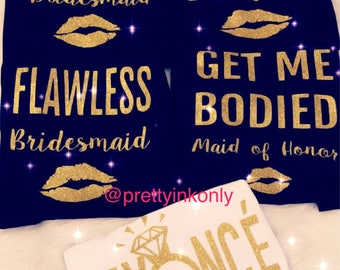 FEYONCE Bachelorette Party Shirt|Bridal Party with title included