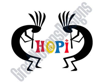 Hopi Indians SVG - HTV - Vinyl Cutting Graphic Art