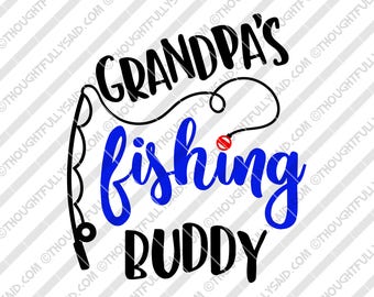 Download Fishing buddy svg | Etsy