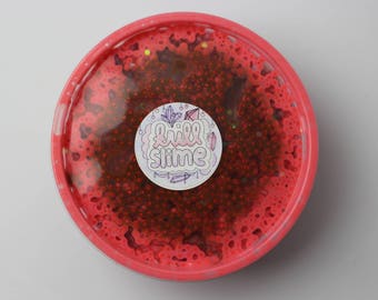Strawberry Fudge Brownies (Scented Slime)