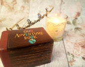Up Inspired Luxury Wedding Ring Box / Our Adventure Book Double Ring Box / Engagement / Proposal / Disney Wedding Theme