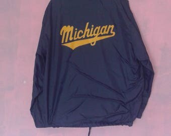 Vintage 60's-70's Michigan U of M Jacket Size Med/Large