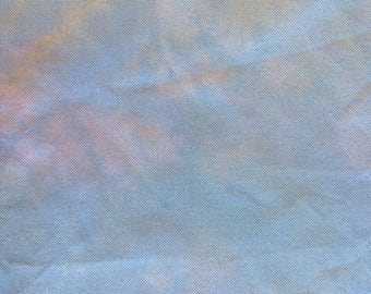 Hand-Dyed 25-Count Opal Lugana Evenweave, Cross Stitch Fabric, Pixie Dust Colorway