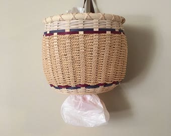 Grocery Bag Storage Basket Plastic Bag Holder Grocery Bag Storage Kitchen Bag Storage Basket Storage Bag Holder Garbage Bag Organizer