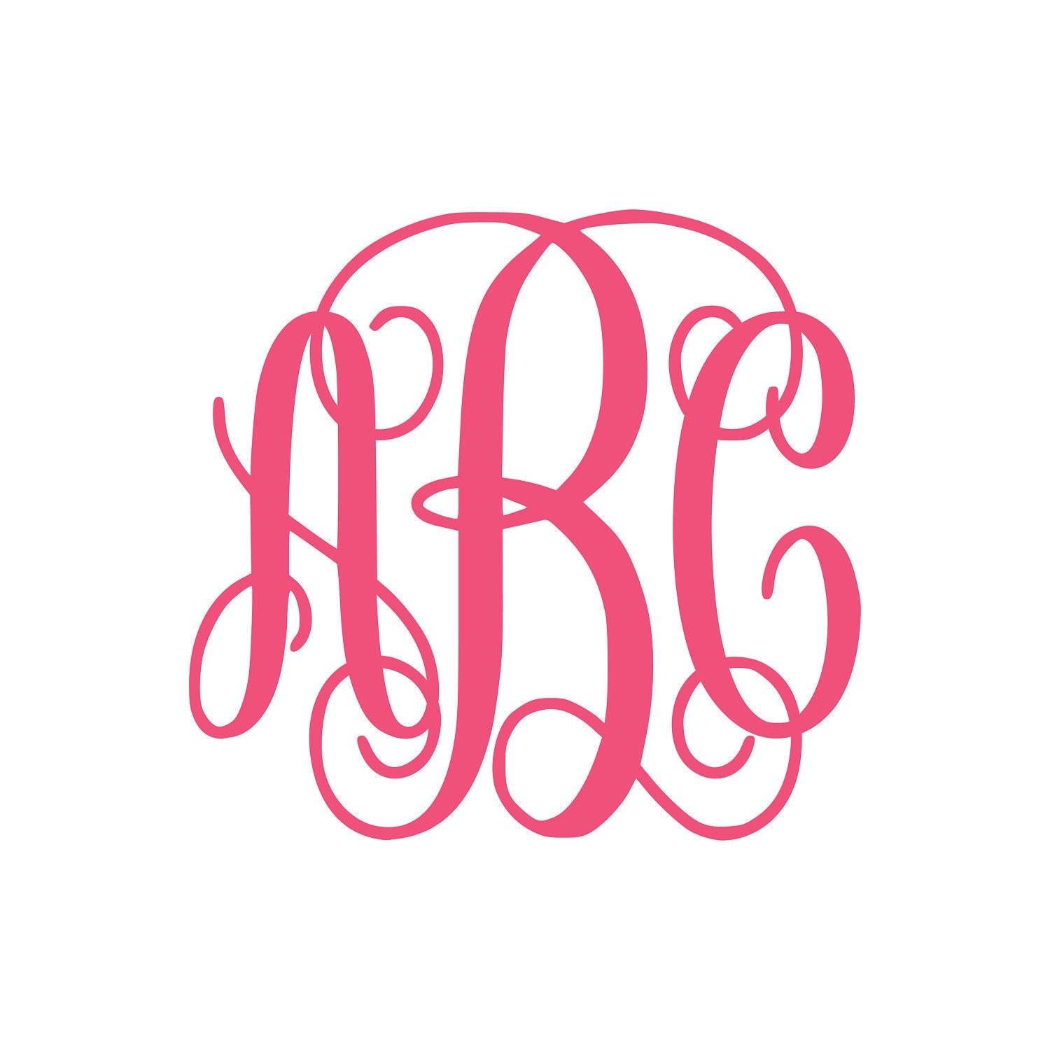 3 Letter Monogram Fonts Free For Cricut | Wydział Cybernetyki