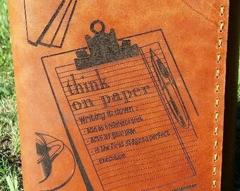 Leather binder