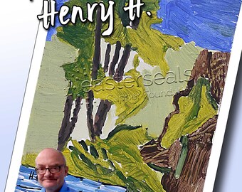 Observing Life, Henry H., 11 x 17 Print