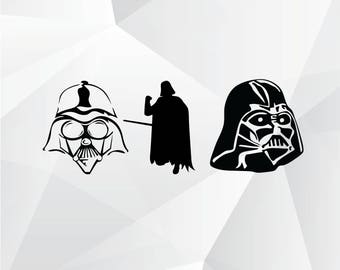Download Star Wars symbols and logo Darth Vader Yoda Chewbacca