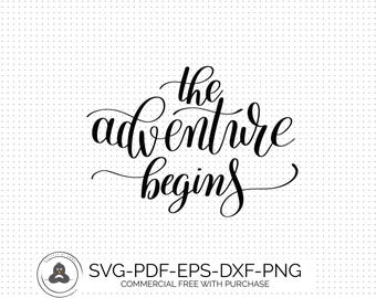 Adventure quote svg | Etsy