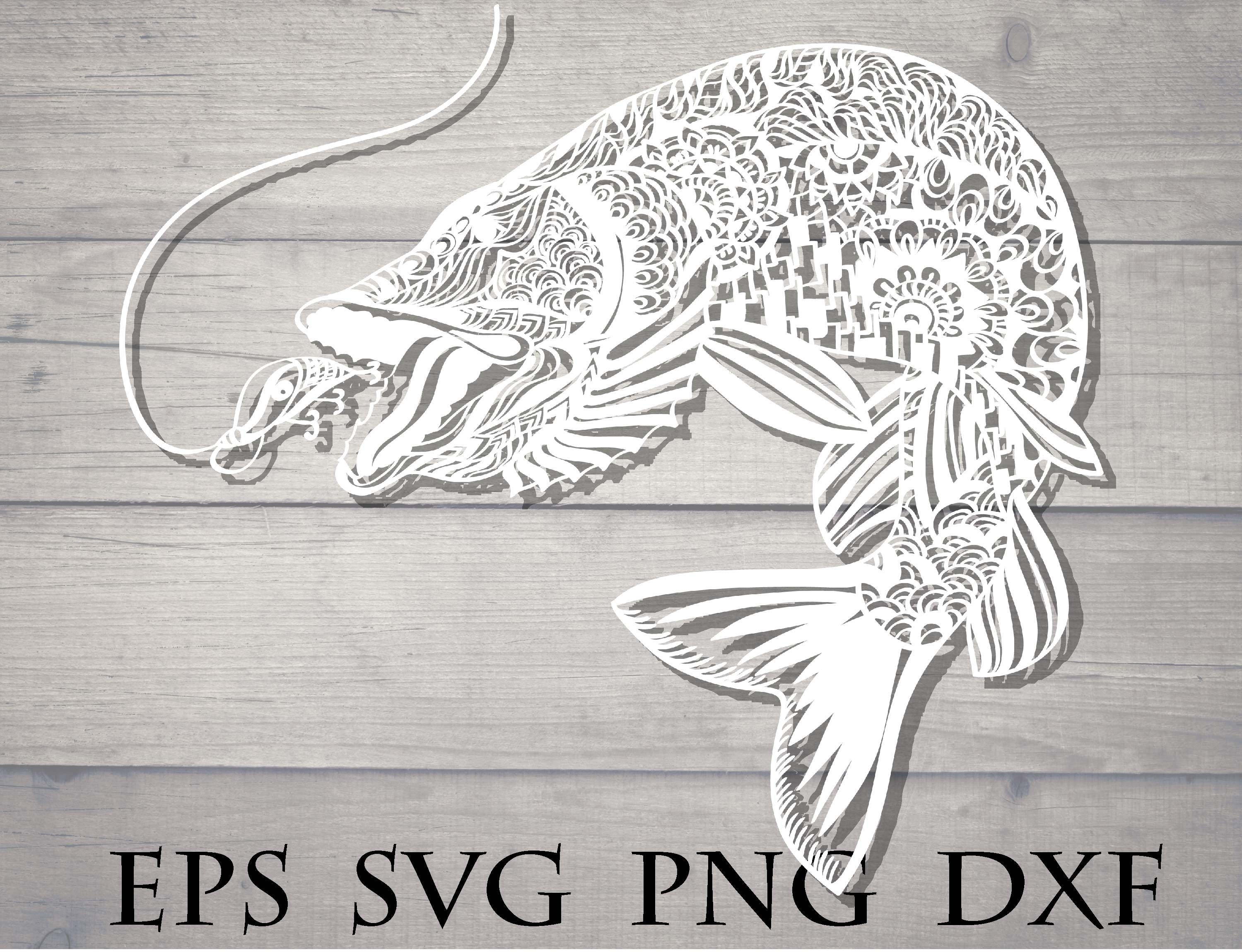 Download Fish mandala svg / fish zentangle svg / mandala for cricut ...