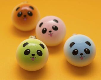 Panda Squishy Charms (Colored)
