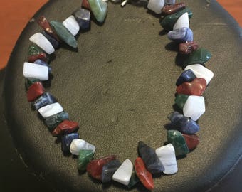 Gemstone Chip Bracelet