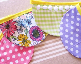 Fabric Bunting flags
