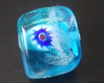 Aqua bead - rounded square shape