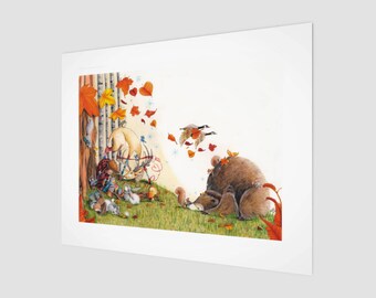 Boreal forest poster