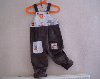 Pet high Savannah corduroy overalls