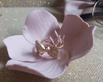 Pretty Anemone, Ring Dish, Trinket, Paper Weight, Wedding, Gift