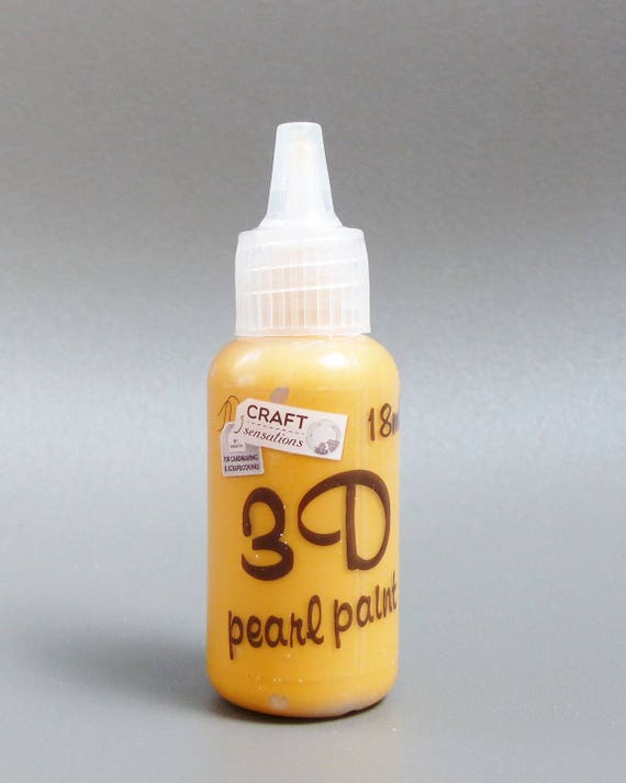 tube 3D Brown Pearl effect paint clear 18 ml