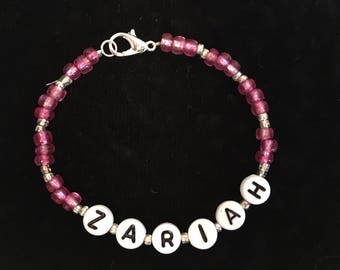 Personalized Children's Name Bracelet