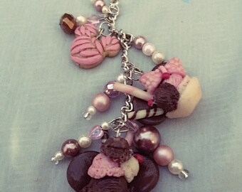Mickey & Minnie Ice Cream Sundae Planner Charm