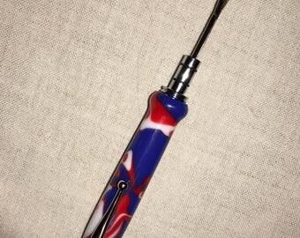 Seam Ripper - Handturned Acrylic handle seam ripper