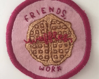 Parks and Recreation Inspired Patch // Iron On // 7.5cm // Leslie Knope