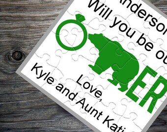 Will you be my ring bearer? // Ring Bearer Puzzle
