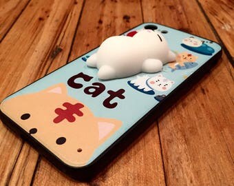 Cat phone case Etsy